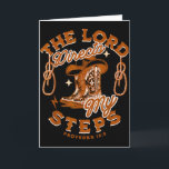 Cowboy Bible Scripture Verse Western Country Jesus カード<br><div class="desc">Cowboy Bible Scripture Verse Western Country Jesus Faith</div>