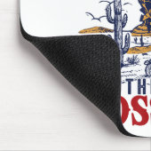 Cowboy Bible Scripture Verse Western Jesus For Men マウスパッド (コーナー)