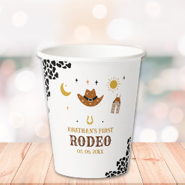 Cowboy Birthday Boy 紙コップ
