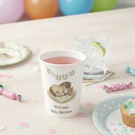 Cowboy Boots and Foal Baby Shower 紙コップ