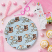 Cowboy Boots First Rodeo Birthday ペーパープレート (パーティー)