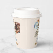 Cowboy Boots First Rodeo Birthday 紙コップ (右)