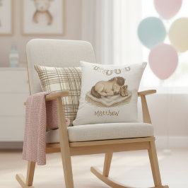 Cowboy Boots & Foal Nursery Pillow クッション