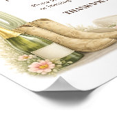 Cowboy Boots Western Baby Shower Prayers For Baby ポスター (角)