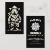 cowboy capybara 名刺 (正面/裏面)