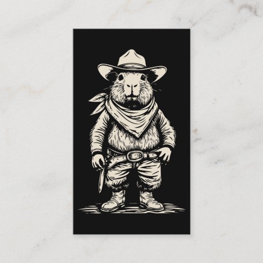 cowboy capybara 名刺 (正面)