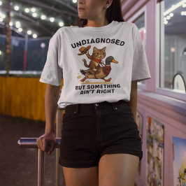 Cowboy Cat Meowdyパートナーシャツ – Darkプリント Tシャツ