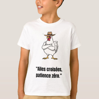 Cowboy Chicken Attitude – Funny Cartoon Tee Tシャツ