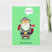 Cowboy Christmas Card カード (正面)