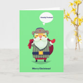 Cowboy Christmas Card カード (黄色い花)