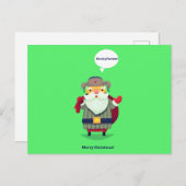 Cowboy Christmas postcard ポストカード (正面/裏面)