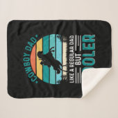 Cowboy Dad シェルパブランケット (正面(横))