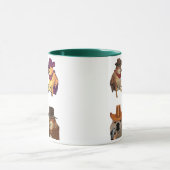 Cowboy Dog Meme Set Funny Doge With Gun Mug マグカップ (中央)