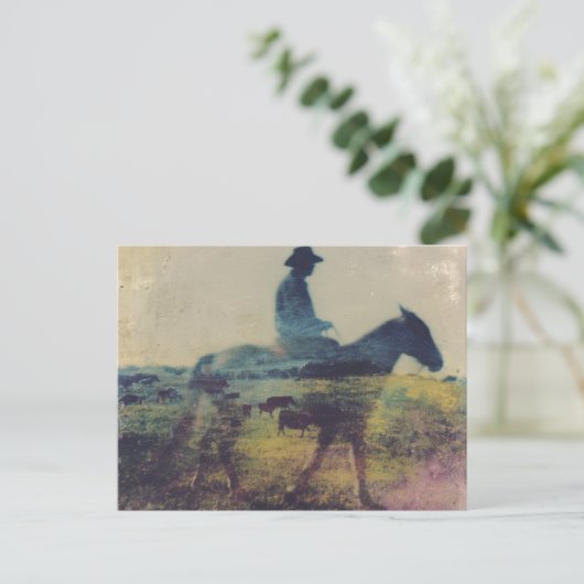 Cowboy Double Exposure ポストカード (スタンド正面)