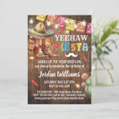 Cowboy Fiesta Birthday Western Country  招待状 (スタンド正面)