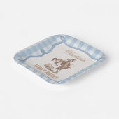 Cowboy First Rodeo Birthday  ペーパープレート (傾斜あり)