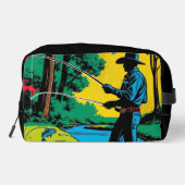 Cowboy Fisherman on Riverbank ドップキット (裏面)