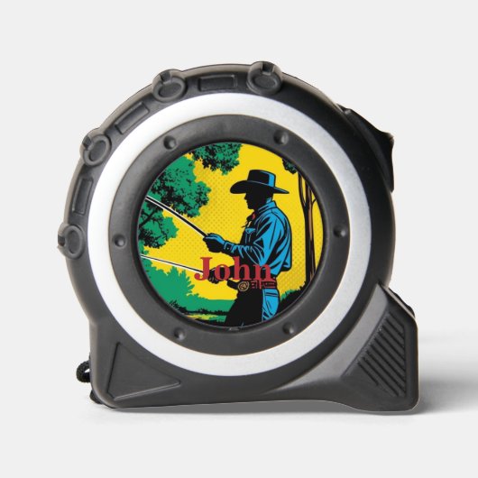 Cowboy Fisherman on Riverbank メジャー (正面)