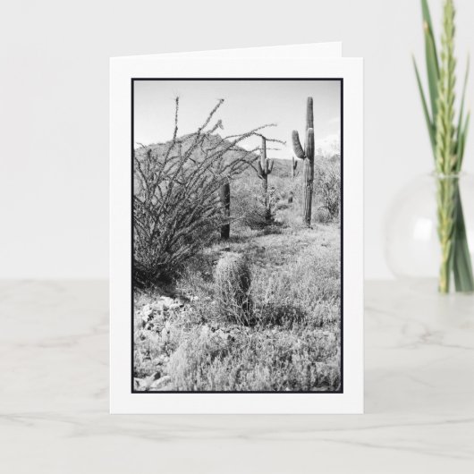 Cowboy Gardenグリーティングカード カード (正面)