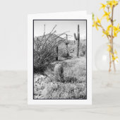 Cowboy Gardenグリーティングカード カード (黄色い花)