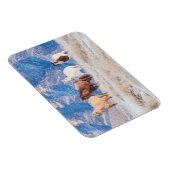 Cowboy Horse Drive on Hideout Ranch マグネット (右側)