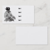 COWBOY/HORSEBACK/ARTの名刺 名刺 (正面/裏面)