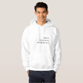 Cowboy Humor Sweatshirt – Rodeo Life Quote パーカ (正面フル)