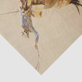 Cowboy on a Bucking Horse #2 by Edward Borein 薄葉紙 (詳細)