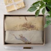 Cowboy on a Bucking Horse #2 by Edward Borein 薄葉紙 (ギフト)