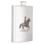 Cowboy On Horse フラスク (右)