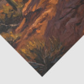 Cowboy Painted Desert Western Decoupage 薄葉紙 (詳細)