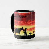 Cowboy Prayer Coffee Mug マグカップ (正面左)