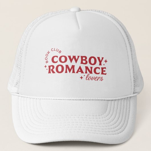 Cowboy romance lovers book club キャップ (正面)