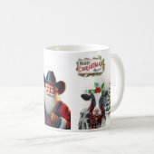 Cowboy santa  コーヒーマグカップ (正面右)