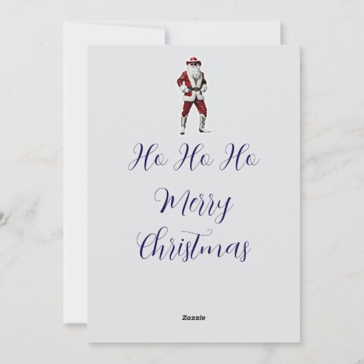 Cowboy Santa シーズンカード (裏面)