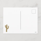 Cowboy Santa Claus Christmas シーズンポストカード (裏面)