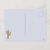 Cowboy Santa Claus Christmas シーズンポストカード (裏面)