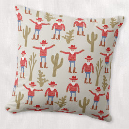 Cowboy Santa Claus Western Christmas クッション