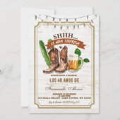 Cowboy Spanish Adult Man Sorpresa Birthday 招待状 (正面)