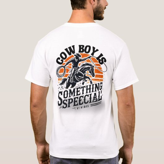 Cowboy Spirit Collection Tシャツ (裏面)
