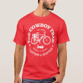 Cowboy Trail (cycling) Tシャツ (正面)