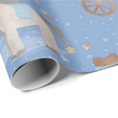 Cowboy Western  Boots, Hats & Cacti Rustic Rodeo ラッピングペーパー (ロールコーナー)