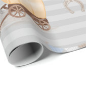 Cowboy Western Boots, Hats & Cacti Rustic Rodeo ラッピングペーパー (ロールコーナー)