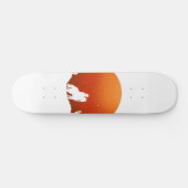 Cowboy with horse Wild West sunset landscape スケートボード (横)