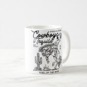 Cowboys And Tequila Texas Horse Riding Country Rod コーヒーマグカップ (正面右)
