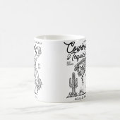 Cowboys And Tequila Texas Horse Riding Country Rod コーヒーマグカップ (中央)