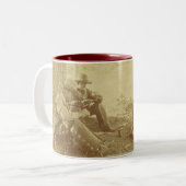 Cowboys Kaffee ツートーンマグカップ (正面左)