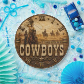 Cowboys Rustic Western Ranch ペーパープレート (パーティー)