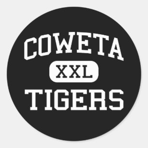 Coweta – タイガース – ジュニア – Coweta Oklahoma ラウンドシール