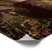 Cowgirl and Sunflowers Country Ranch Wedding ポスター (角)